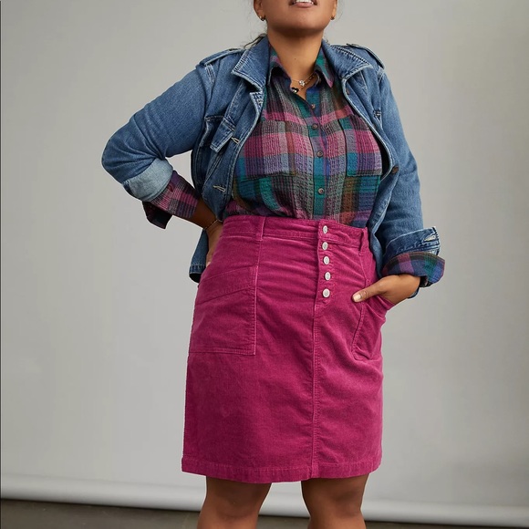 Anthropologie Dresses & Skirts - ANTHRO Corduroy Skirt